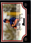 2009 Bowman Javier Vazquez