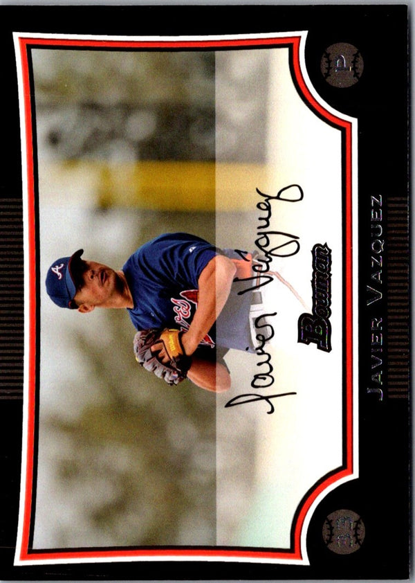 2009 Bowman Javier Vazquez #126