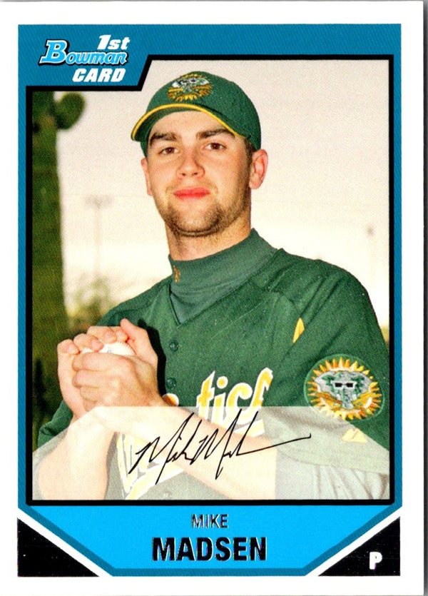 2007 Bowman Prospects Mike Madsen #BP89