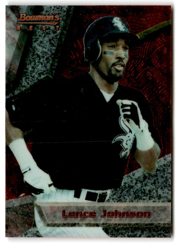 1994 Bowman's Best Lance Johnson #10