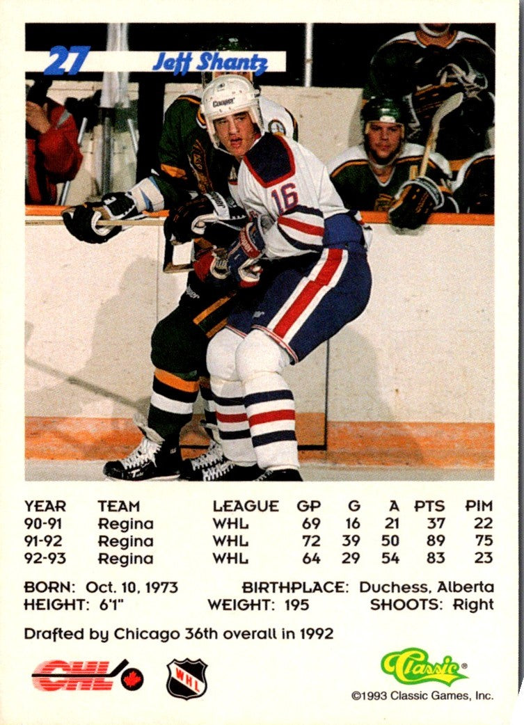 1993 Classic Jeff Shantz