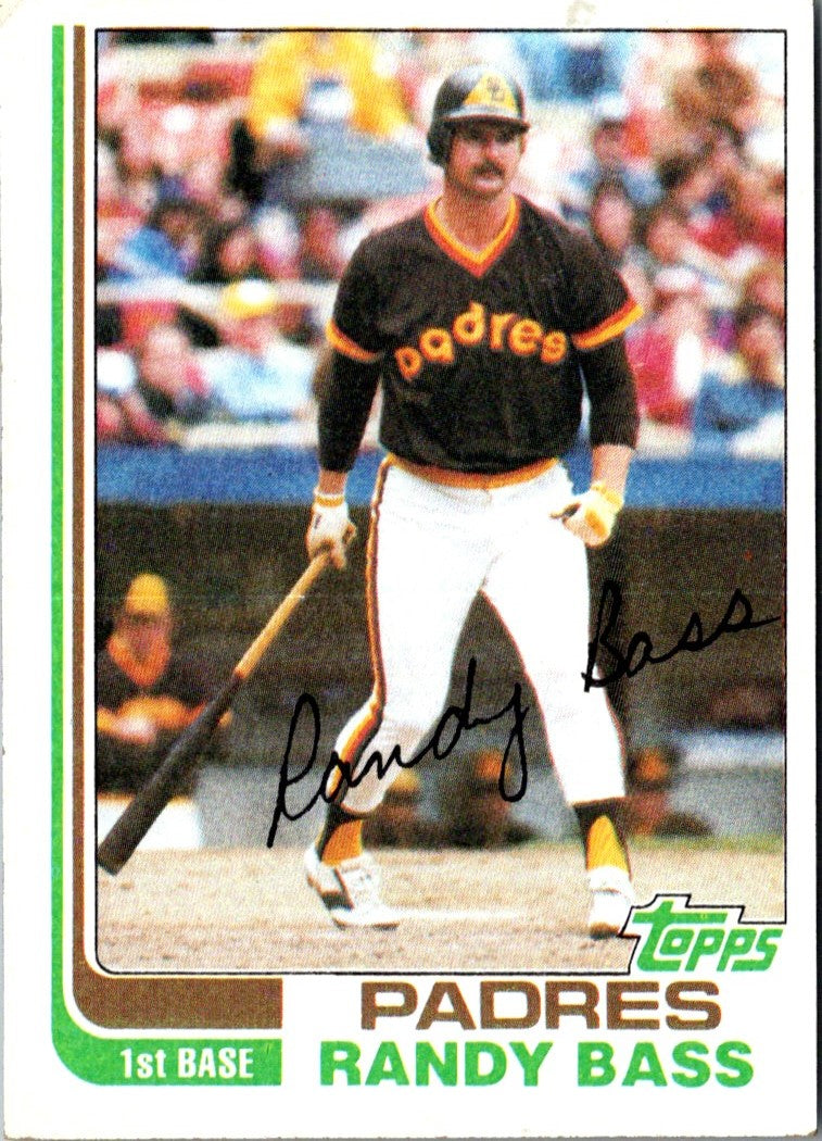 1982 Topps Randy Bass