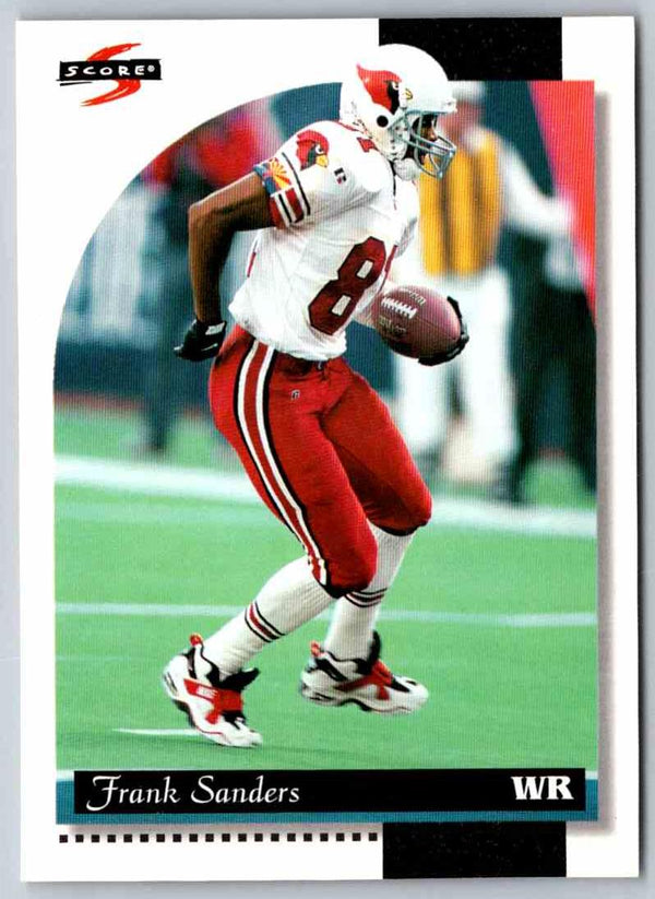 1996 Score Frank Sanders #22