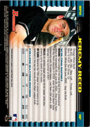 2002 Bowman Draft Picks & Prospects Jeremy Reed