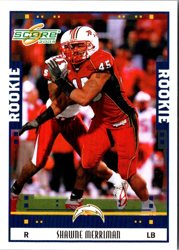 2005 Score Shawne Merriman #342 Rookie