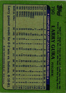 1982 Topps Larry Gura