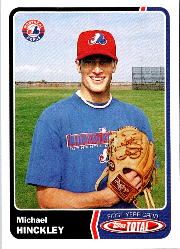 2003 Topps Total Michael Hinckley #943 Rookie