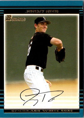 2002 Bowman Draft Picks & Prospects Jeremy Reed #BDP59 Rookie