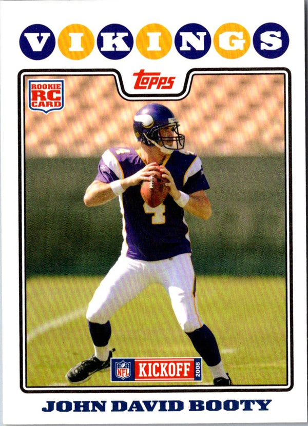 2008 Topps Kickoff John David Booty #171 Rookie