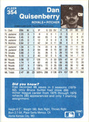 1984 Fleer Dan Quisenberry