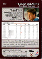 2002 Topps Teemu Selanne #105