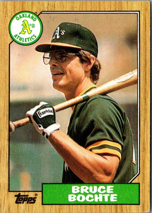 1987 Topps Bruce Bochte #496