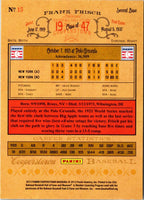 2013 Panini Cooperstown Frankie Frisch #15