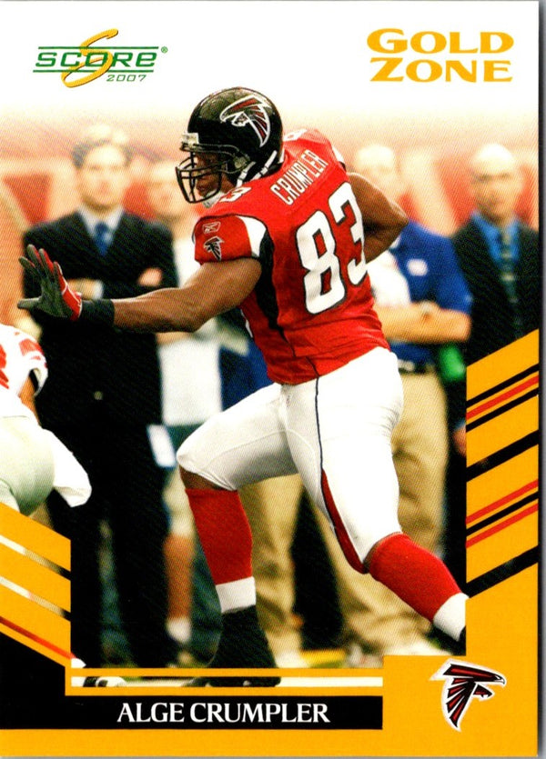 2007 Score Gold Zone Alge Crumpler #74 221/600