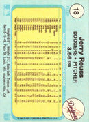 1982 Fleer Jerry Reuss