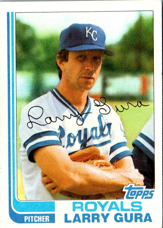 1982 Topps Larry Gura #790