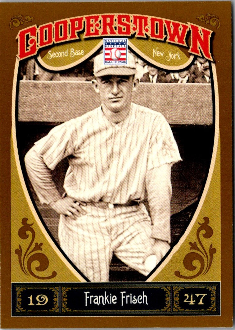 2013 Panini Cooperstown Frankie Frisch