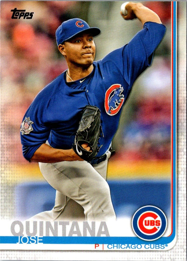 2019 Topps Jose Quintana #105