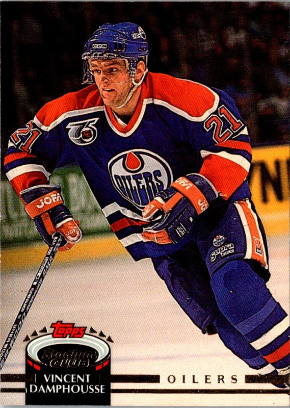 1992 Stadium Club Vincent Damphousse #191