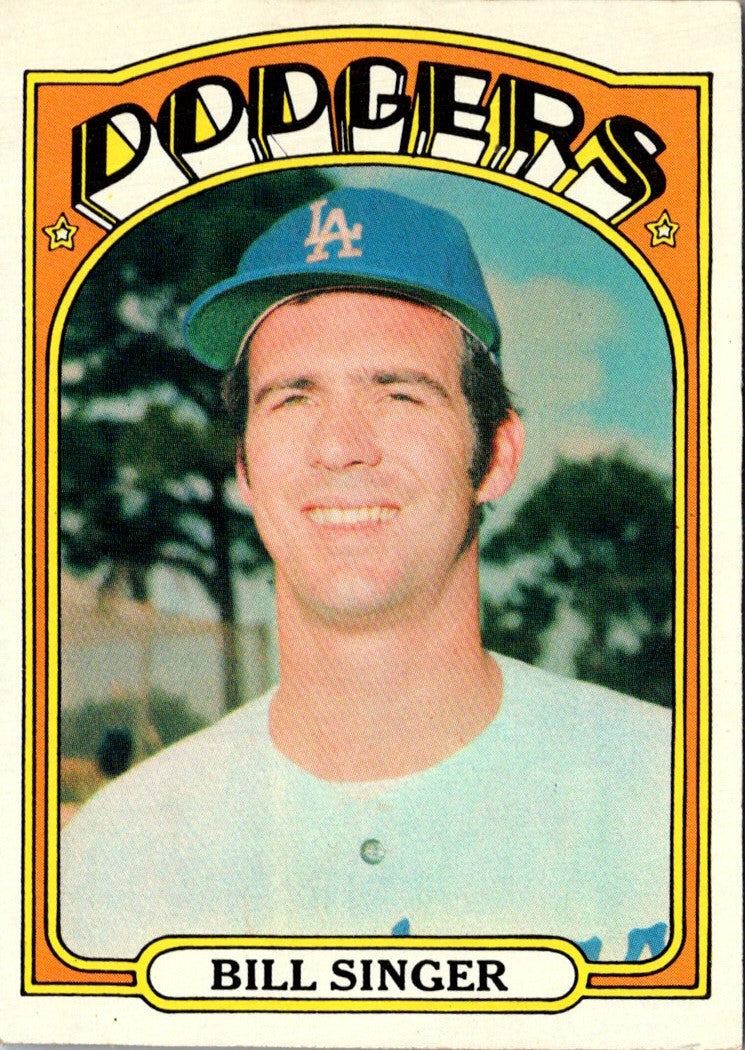 1972 Topps Bill Singer