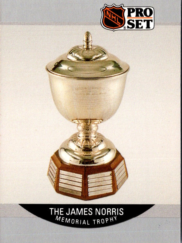 1990 Pro Set The James Norris Memorial Trophy #384