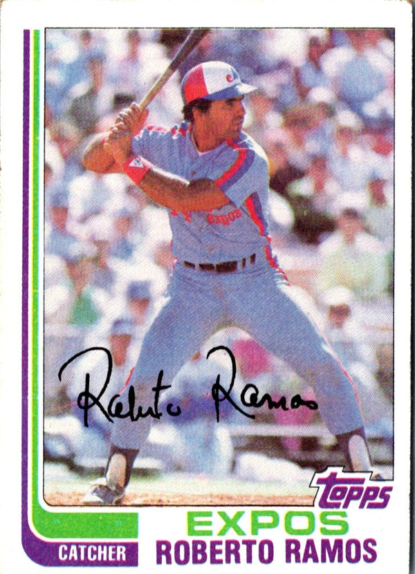 1982 Topps Roberto Ramos #354