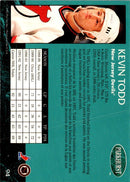 1992 Parkhurst Emerald Ice Kevin Todd