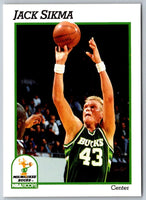 1991 Hoops Jack Sikma #122