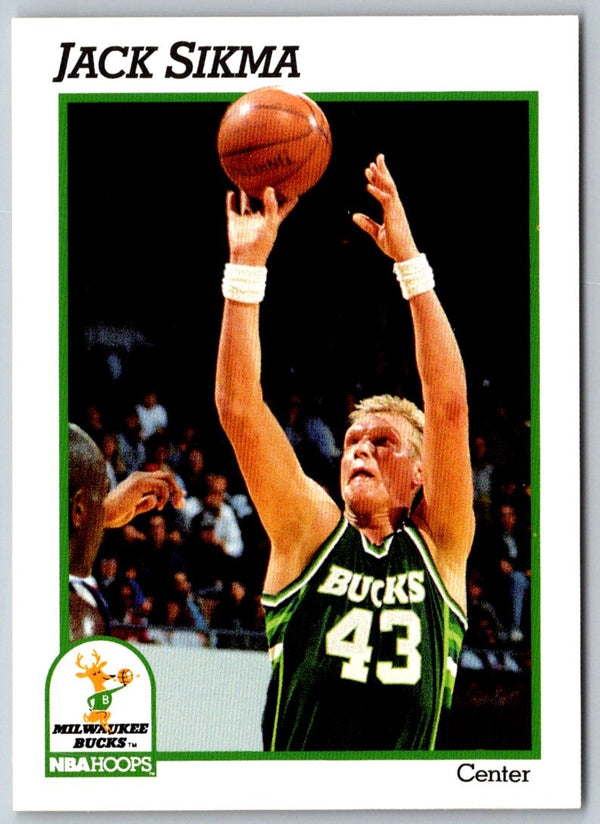 1991 Hoops Jack Sikma #122
