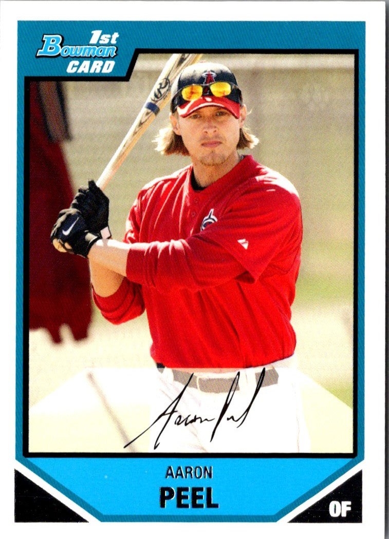 2007 Bowman Prospects Aaron Peel