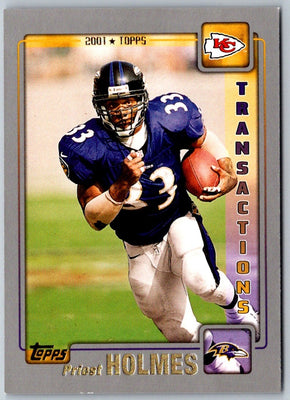 2001 Topps Priest Holmes #266