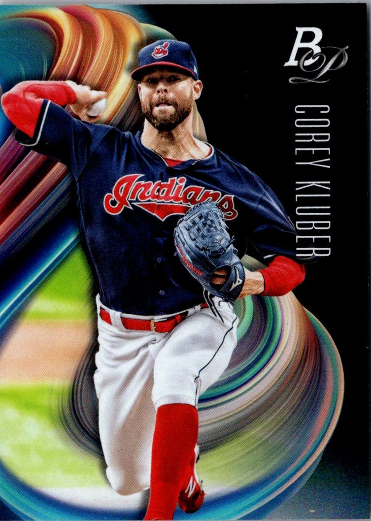 2018 Bowman Platinum Corey Kluber