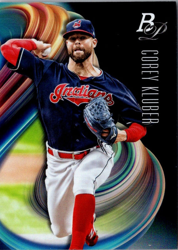 2018 Bowman Platinum Corey Kluber #9