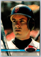 1991 Stadium Club Greg Litton #45