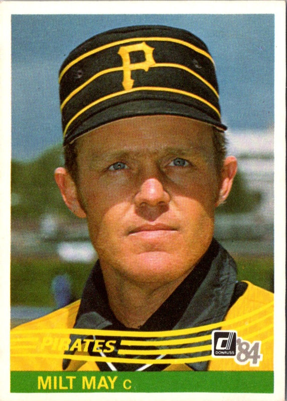 1984 Donruss Milt May #386