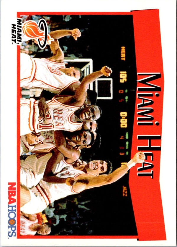 1991 Hoops Miami Heat #287