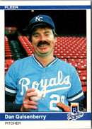 1984 Fleer Dan Quisenberry