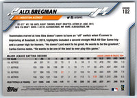 2020 Topps Chrome Alex Bregman #102