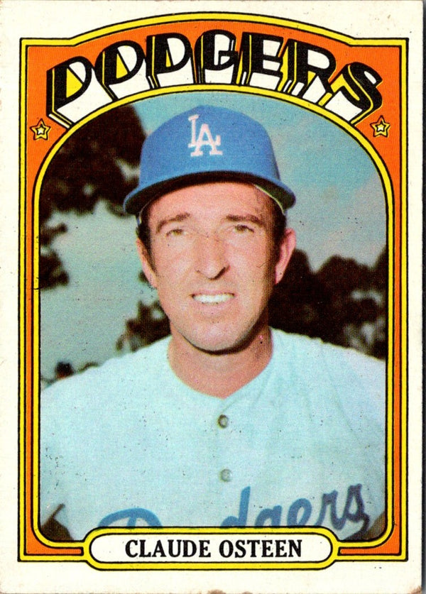 1972 Topps Claude Osteen #297 NM-MT