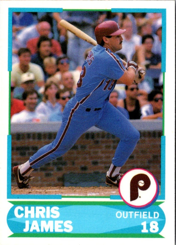 1988 Score Young Superstars I Chris James #14