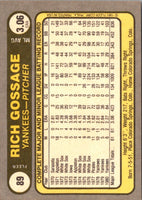 1981 Fleer Rich Gossage #89