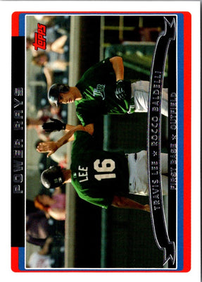 2006 Topps Power Rays (Travis Lee/Rocco Baldelli) #654
