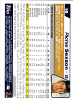 2003 Topps Opening Day Richie Sexson #16