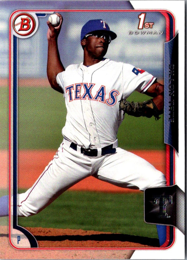 2015 Bowman Draft Picks & Prospects Dillon Tate #50