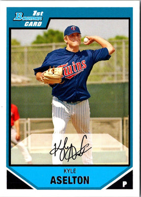 2007 Bowman Prospects Kyle Aselton #BP38