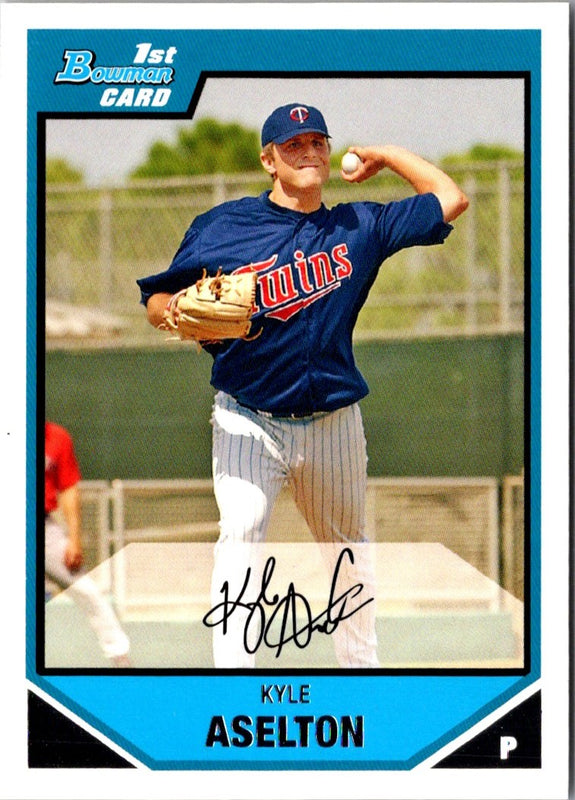2007 Bowman Prospects Kyle Aselton #BP38