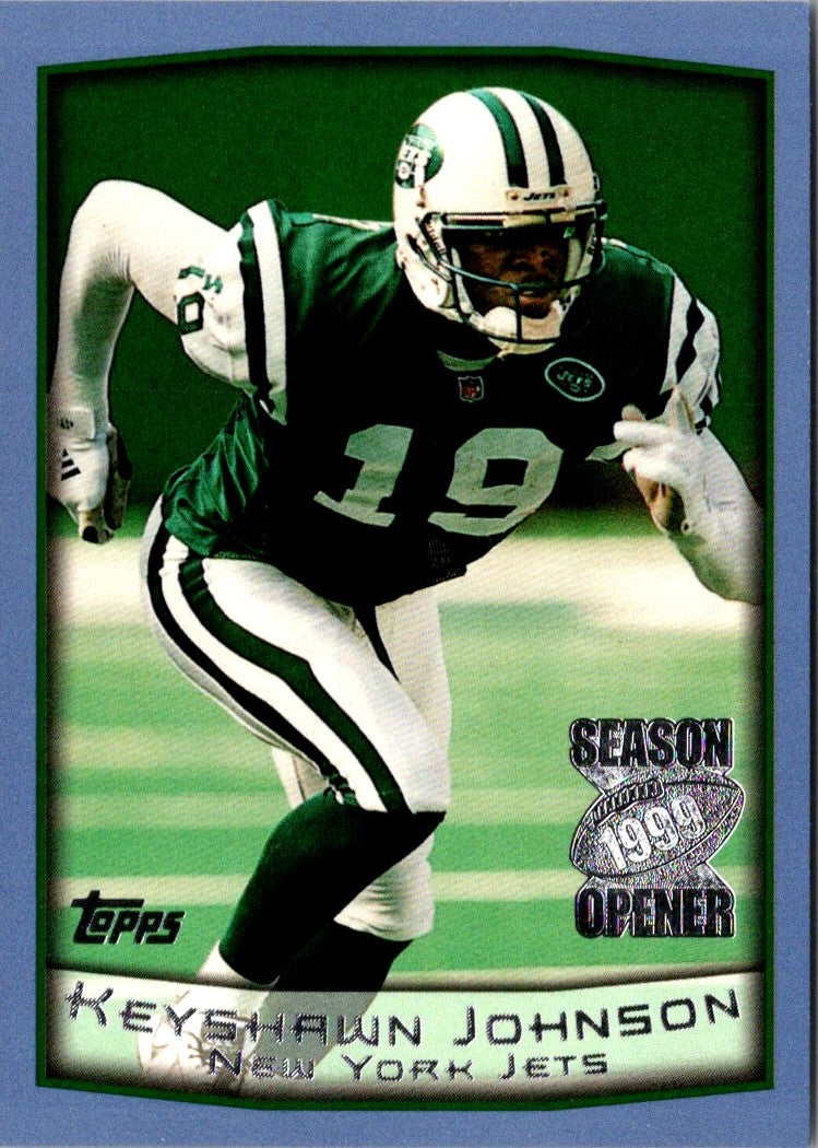 1999 Topps Season Opener Keyshawn Johnson