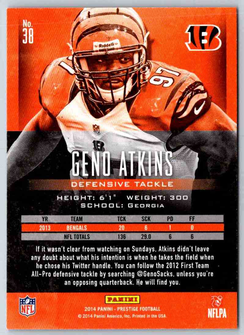 2014 Prestige Geno Atkins