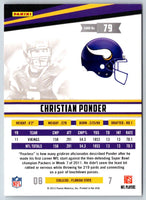 2012 Panini Rookies & Stars Christian Ponder #79