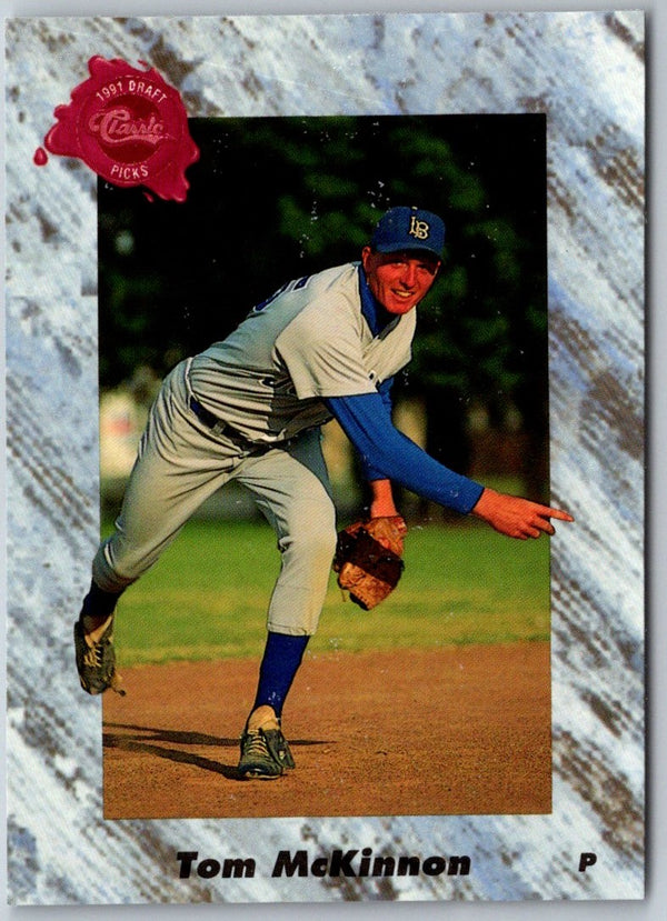 1991 Classic Draft Picks Tom McKinnon #24